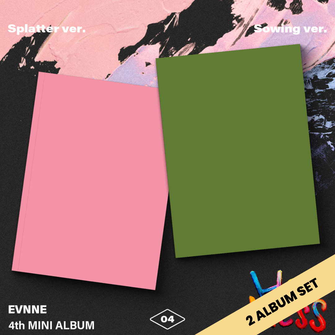 (PRE-ORDER) EVNNE - 4TH MINI ALBUM [HOT MESS] (2 VERSIONS) SET