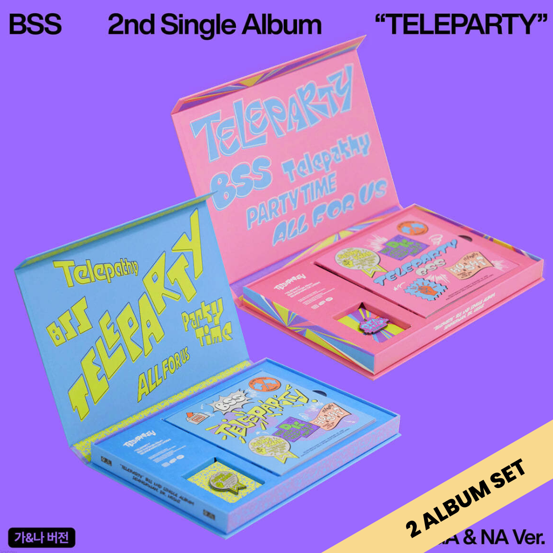 (PRE-ORDER) BSS (SEVENTEEN) - 2ND SINGLE ALBUM [TELEPARTY] (2 VERSIONS) SET