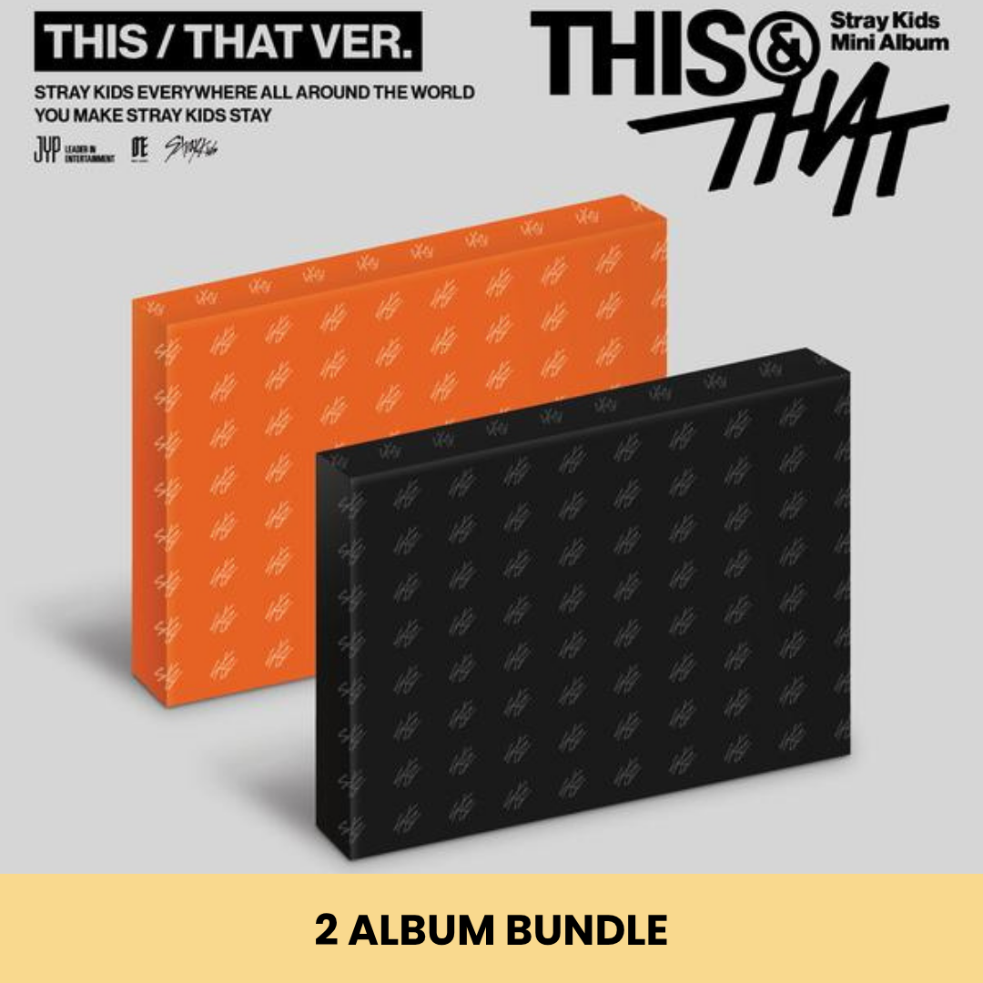 (PRE-ORDER) STRAY KIDS - THIS & THAT (2 VERSIONS) BUNDLE
