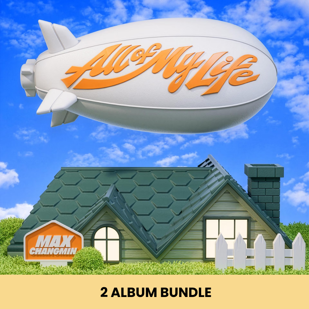 (PRE-ORDER) MAX - 3RD MINI ALBUM [ALL OF MY LIFE] (PHOTOBOOK VER.) (2 VERSIONS) BUNDLE