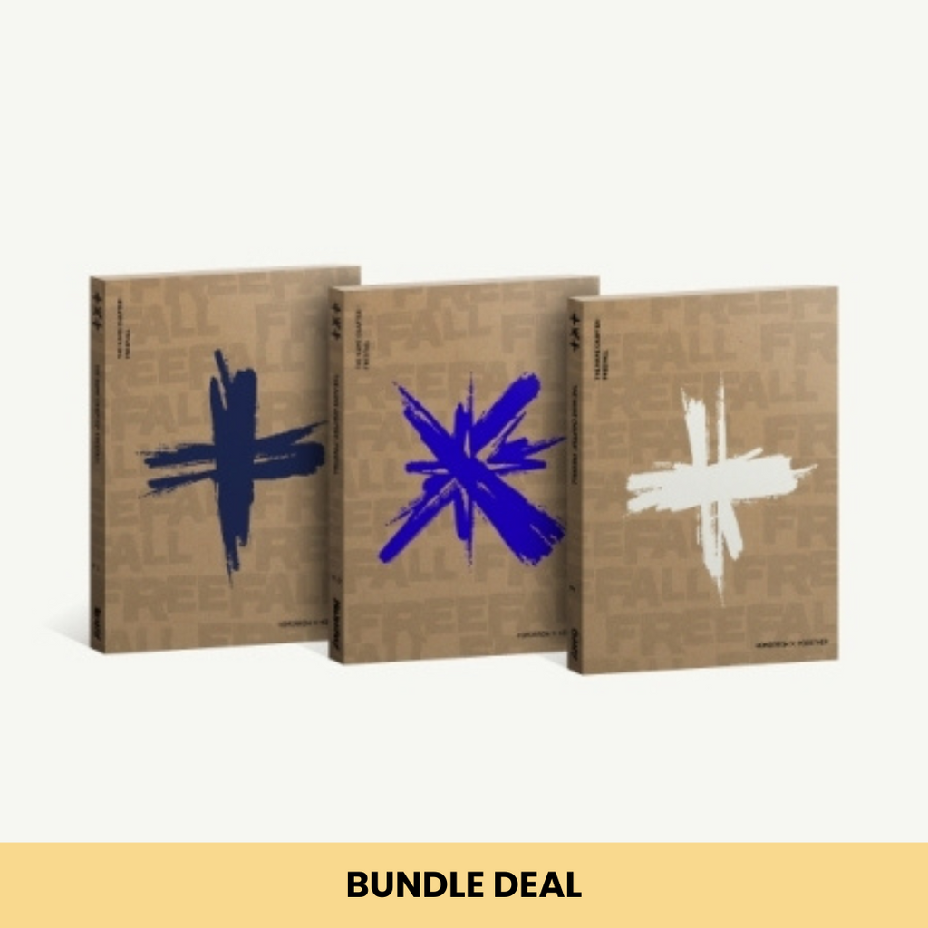 [BUNDLE DEAL] TOMORROW X TOGETHER (TXT) - THE NAME CHAPTER: FREEFALL (3 VERSIONS) SET
