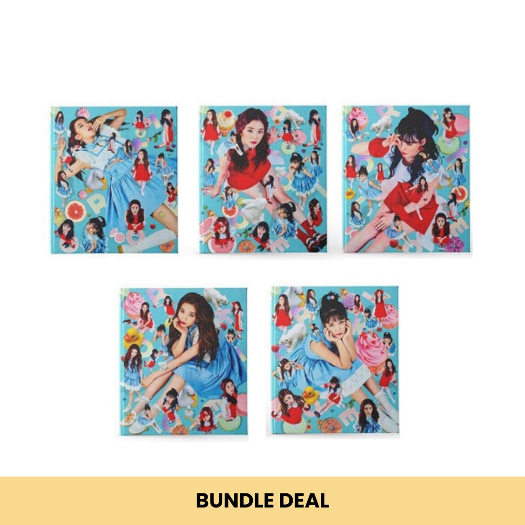 [BUNDLE DEAL] RED VELVET - ROOKIE (4TH MINI ALBUM) (5 VERSIONS) SET