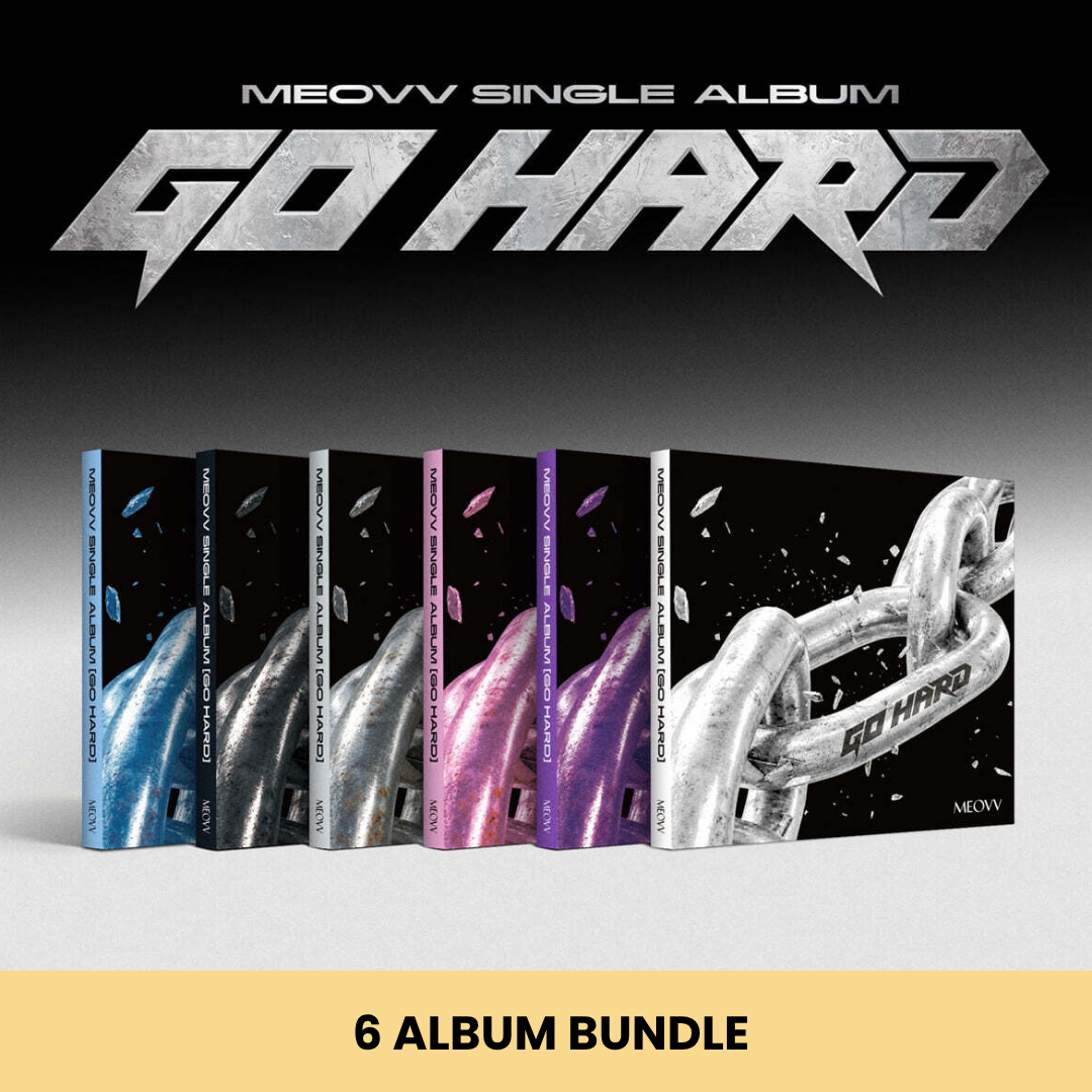 (PRE-ORDER) MEOVV - SINGLE ALBUM [GO HARD] (6 VERSIONS) BUNDLE