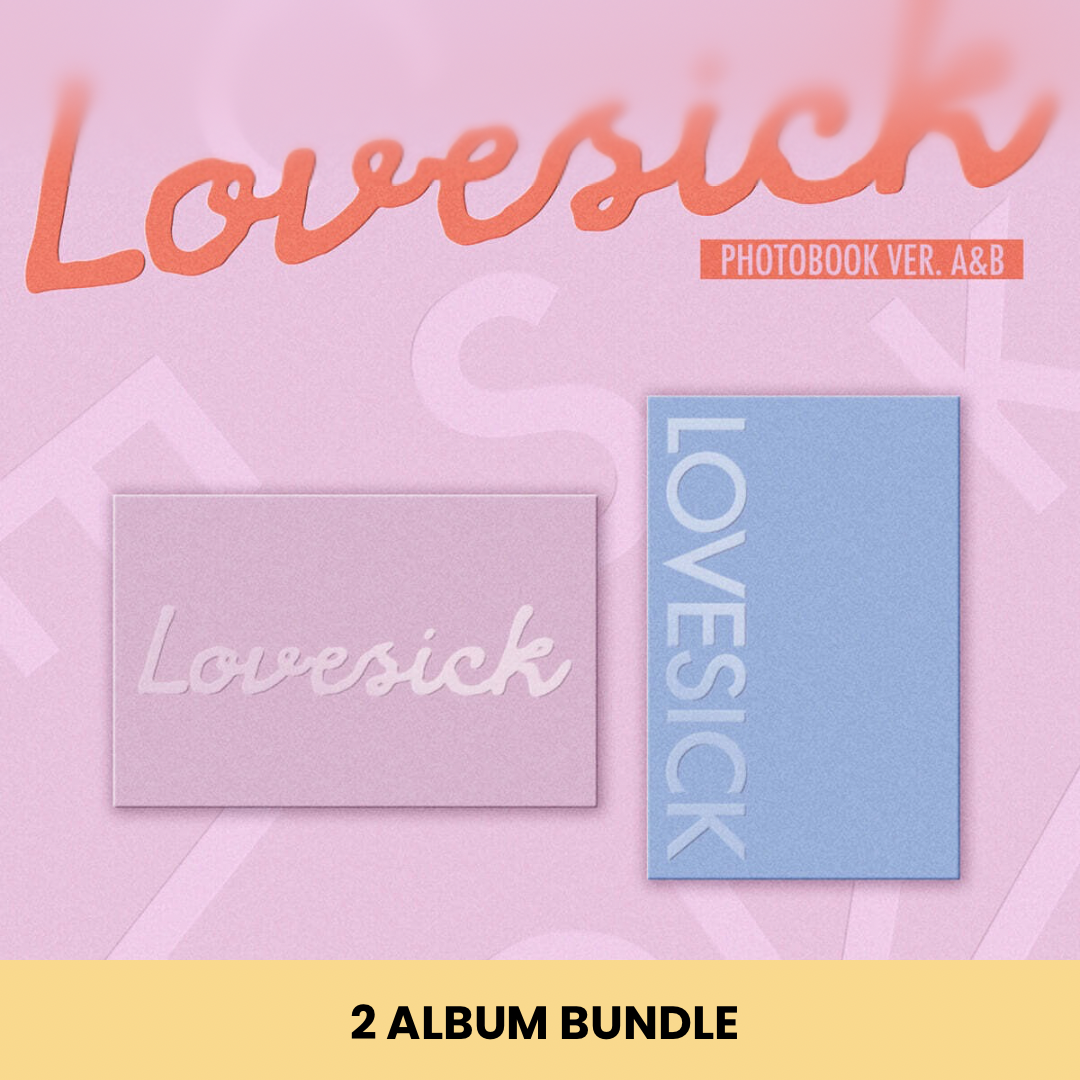 (PRE-ORDER) CHAERYEONG - 1ST MINI ALBUM [LOVESICK] (2 VERSIONS) BUNDLE