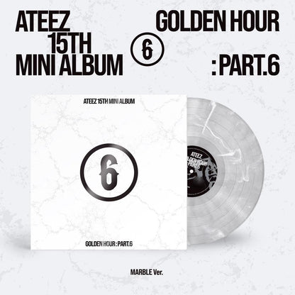 (PRE-ORDER) ATEEZ - 15TH MINI ALBUM [GOLDEN HOUR: PART.6] (MARBLE VER.)