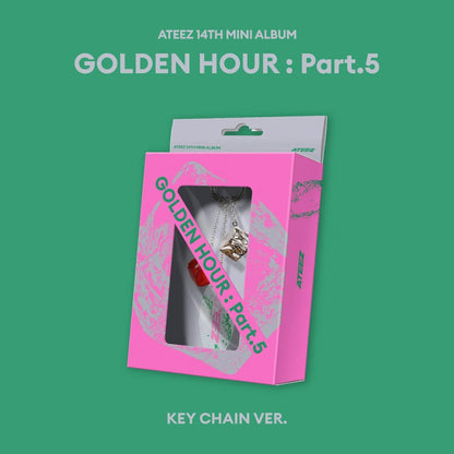 (PRE-ORDER) ATEEZ - GOLDEN HOUR : PART.5 (KEY CHAIN VER.)