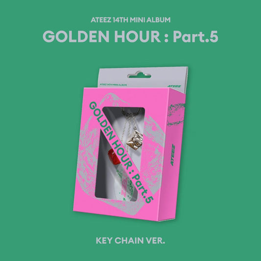 (PRE-ORDER) ATEEZ - GOLDEN HOUR : PART.5 (KEY CHAIN VER.)