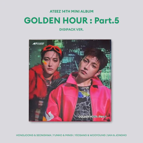 ATEEZ - GOLDEN HOUR : PART.5 UNIT DIGIPACK (4 VERSIONS)