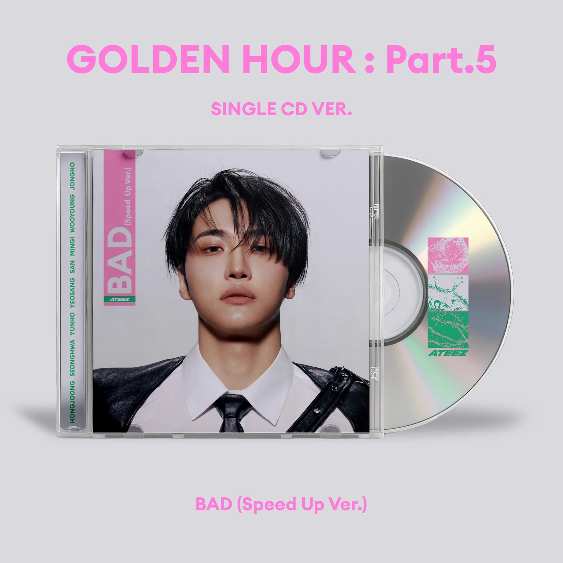 (PRE-ORDER) [hello82] ATEEZ - BAD Single CD (8 VERSIONS)