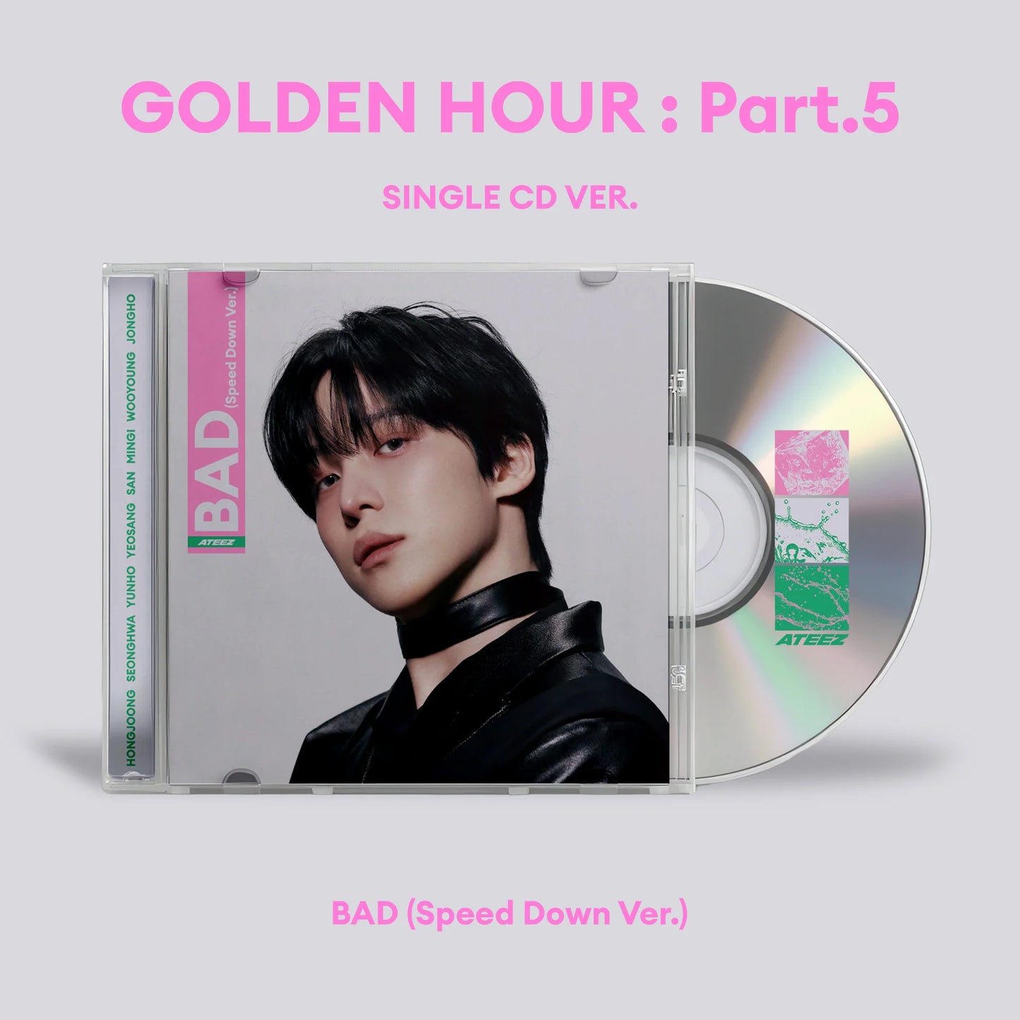 (PRE-ORDER) [hello82] ATEEZ - BAD Single CD (8 VERSIONS)