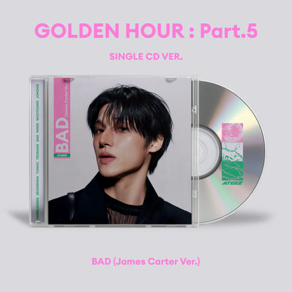 (PRE-ORDER) [hello82] ATEEZ - BAD Single CD (8 VERSIONS)