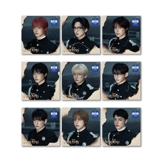 (PRE-ORDER) [HELLO82] [HELLO82 EXCLUSIVE] &TEAM - 3RD EP [WE ON FIRE] SOLO EDITION (9 VERSIONS) RANDOM - LightUpK