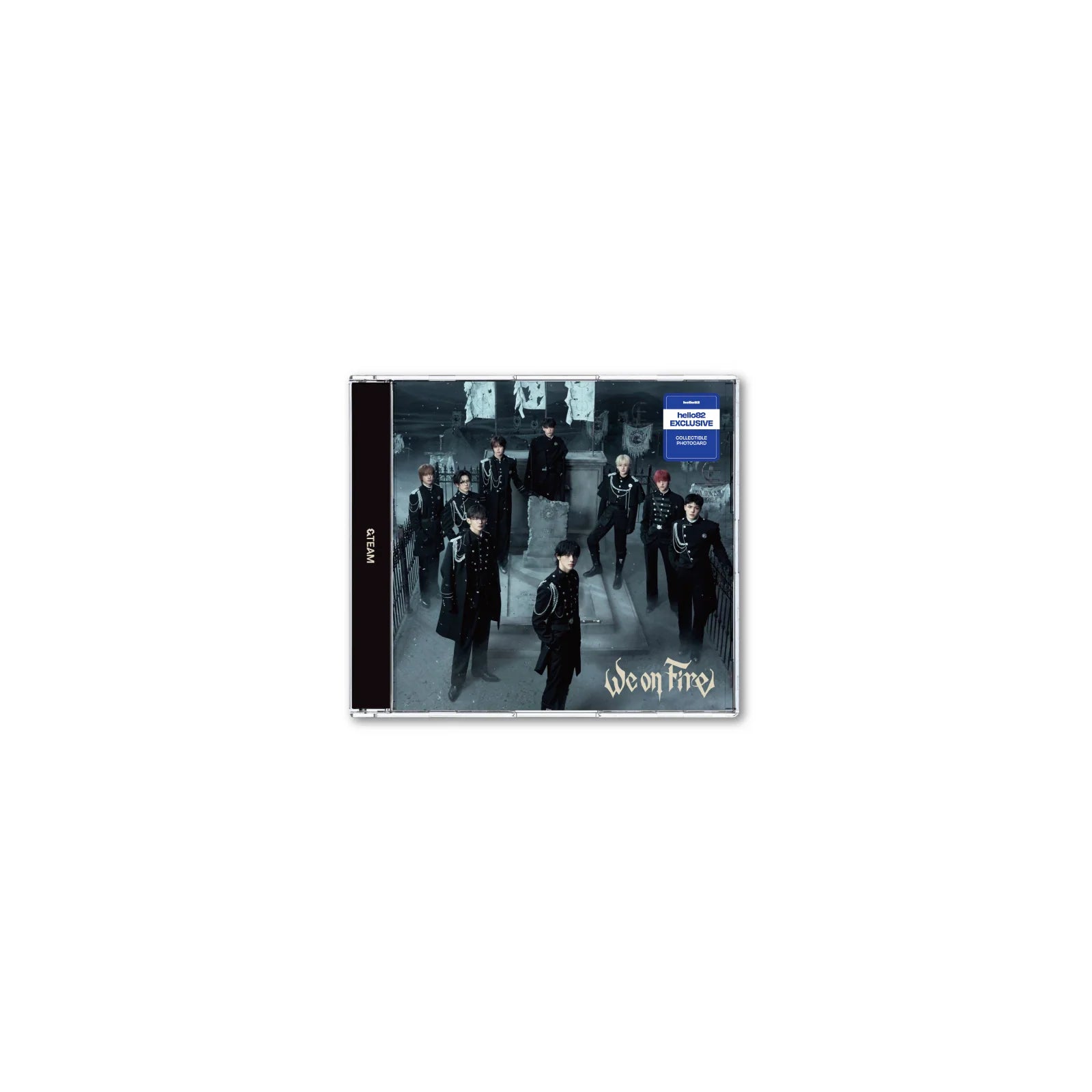 (PRE-ORDER) [HELLO82] [HELLO8 EXCLUSIVE] &TEAM - 3RD EP [WE ON FIRE] STANDARD EDITION - LightUpK