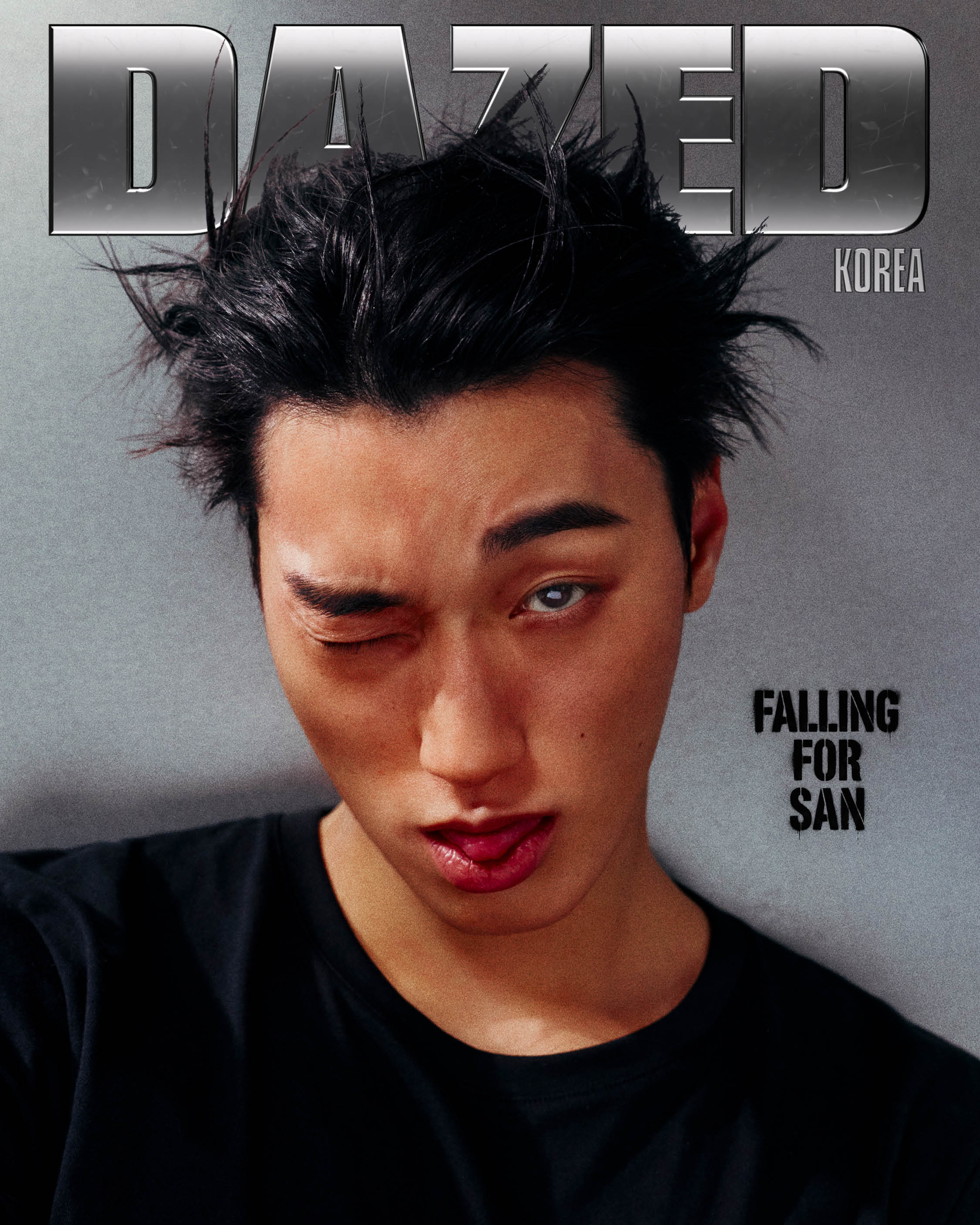(PRE-ORDER) DAZED 2026 FALLING FOR SAN (COVER : ATEEZ SAN) (3 VERSIONS)