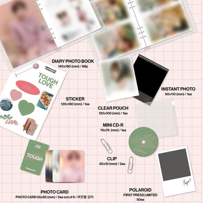 (PRE-ORDER) ONEW - 5TH MINI ALBUM [TOUGH LOVE] (NOTE VER.) - LightUpK