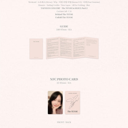 (PRE-ORDER) TAEYEON CONCERT THE TENSE MEMORY BOX DIGITAL CODE - LightUpK