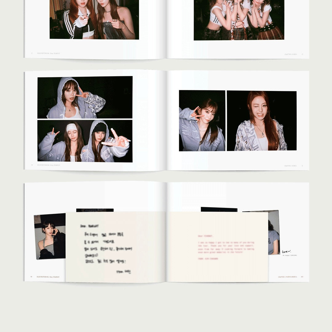 (PRE-ORDER) LE SSERAFIM - FILM PHOTOBOOK : DEAR, FEARNOT - LightUpK