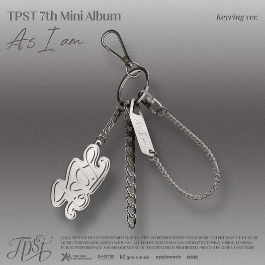 (PRE-ORDER) TEMPEST - 7TH MINI ALBUM [AS I AM] (KEYRING VER.) - LightUpK