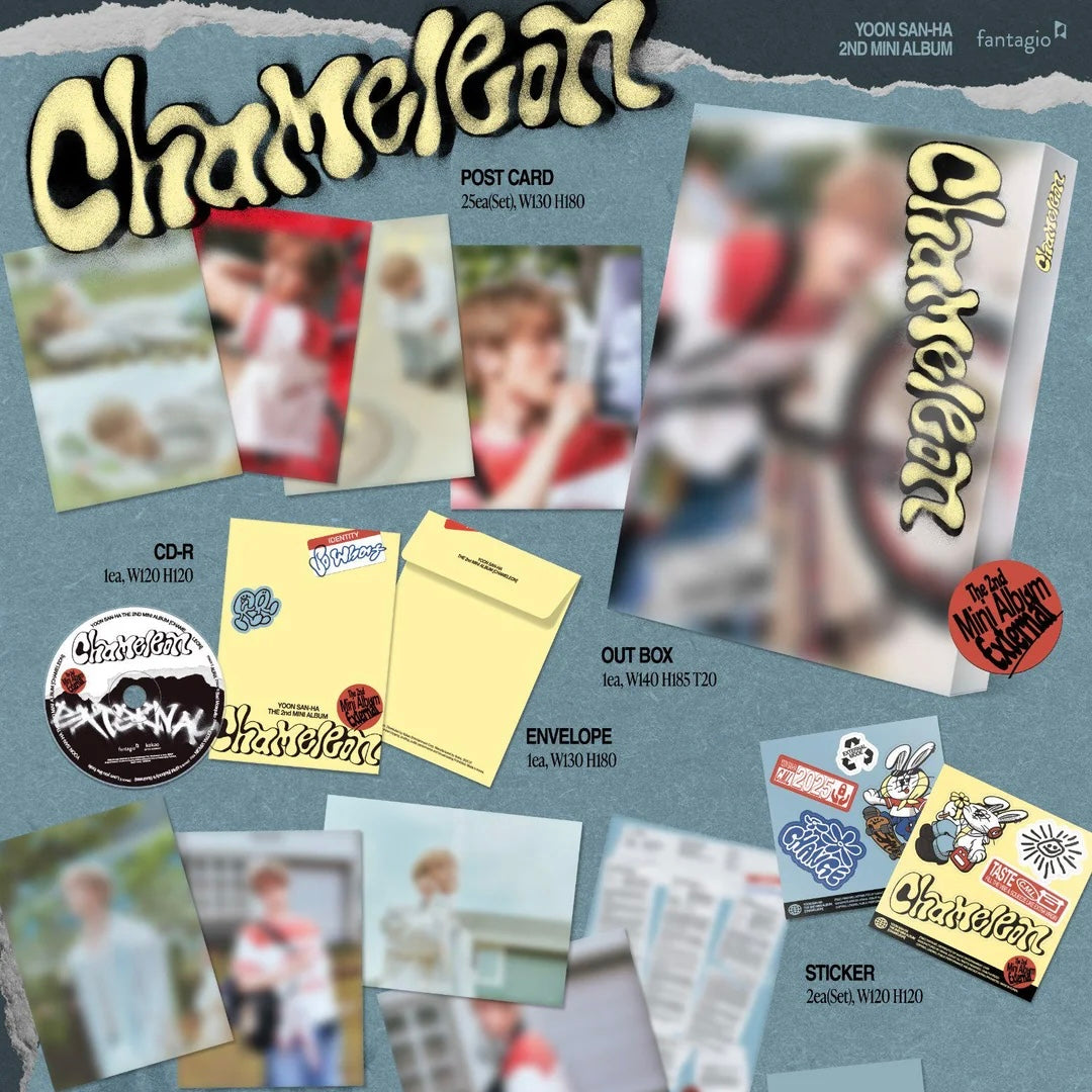 YOON SAN-HA (ASTRO) - 2ND MINI ALBUM [CHAMELEON] (2 VERSIONS) - LightUpK