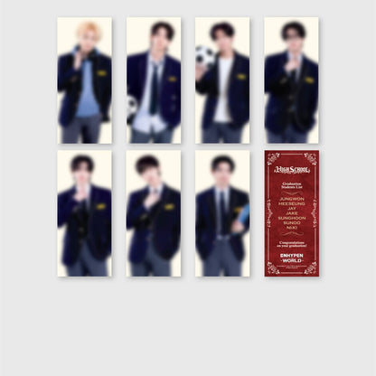 (PRE-ORDER) ENHYPEN - WORLD COUPON CARD COLLECTION (HIGH SCHOOL GIFT VER.) - LightUpK