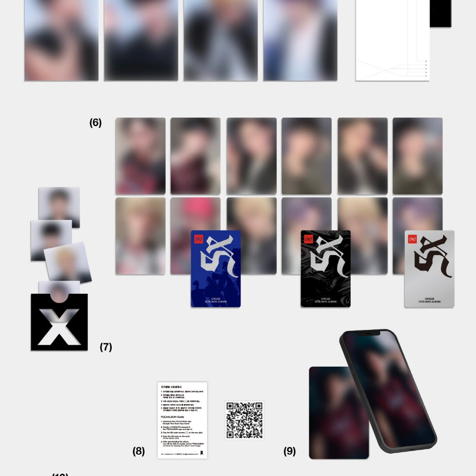 ONEUS - 11TH MINI [5X] (POCAALBUM VER.) - LightUpK