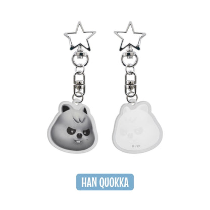 (PRE-ORDER) STRAY KIDS - EVIL SKZOO ACRYLIC KEYRING - SKZOO EVERYWHERE ALL AROUND THE WORLD (8 VERSIONS) - LightUpK