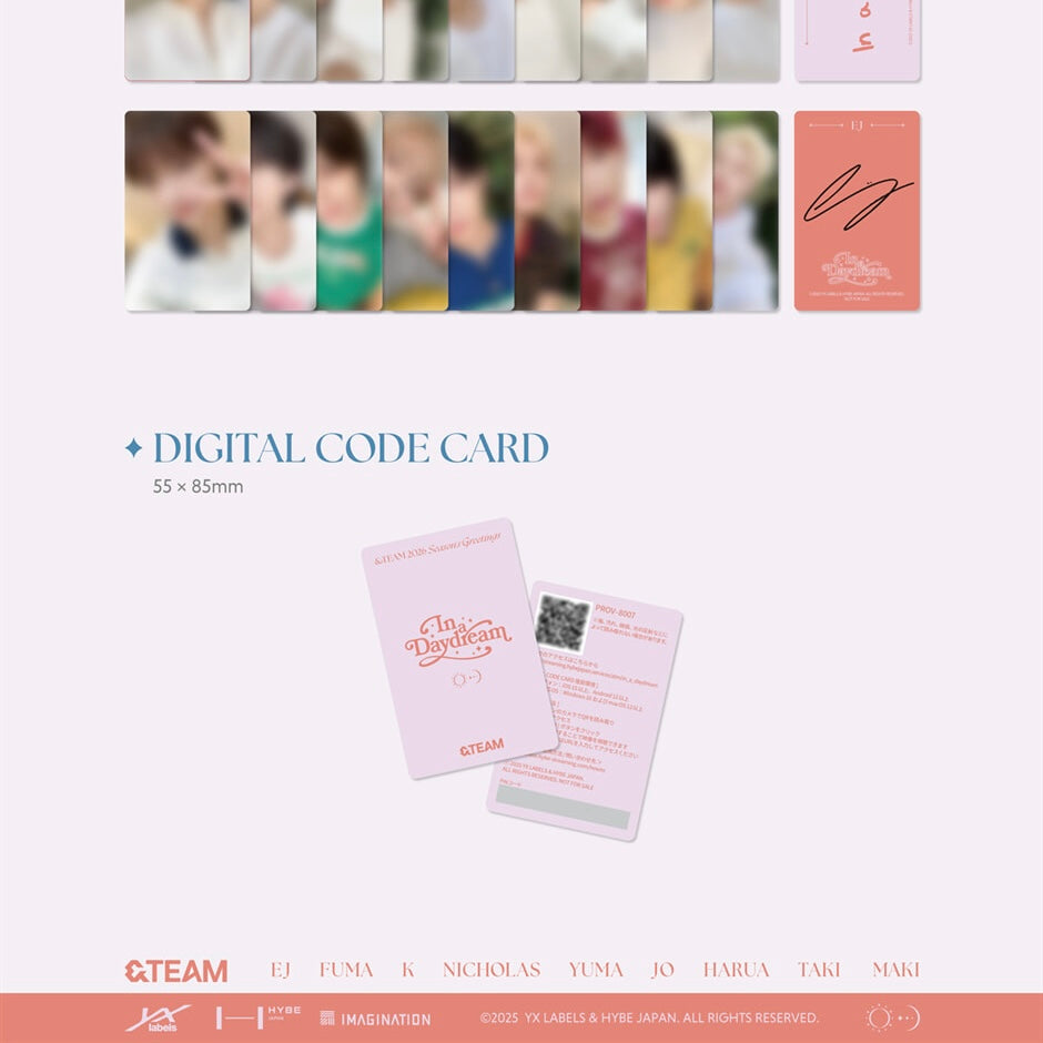 (PRE-ORDER) &TEAM - 2026 SEASON GREETINGS [IN A DAYDREAM] - LightUpK