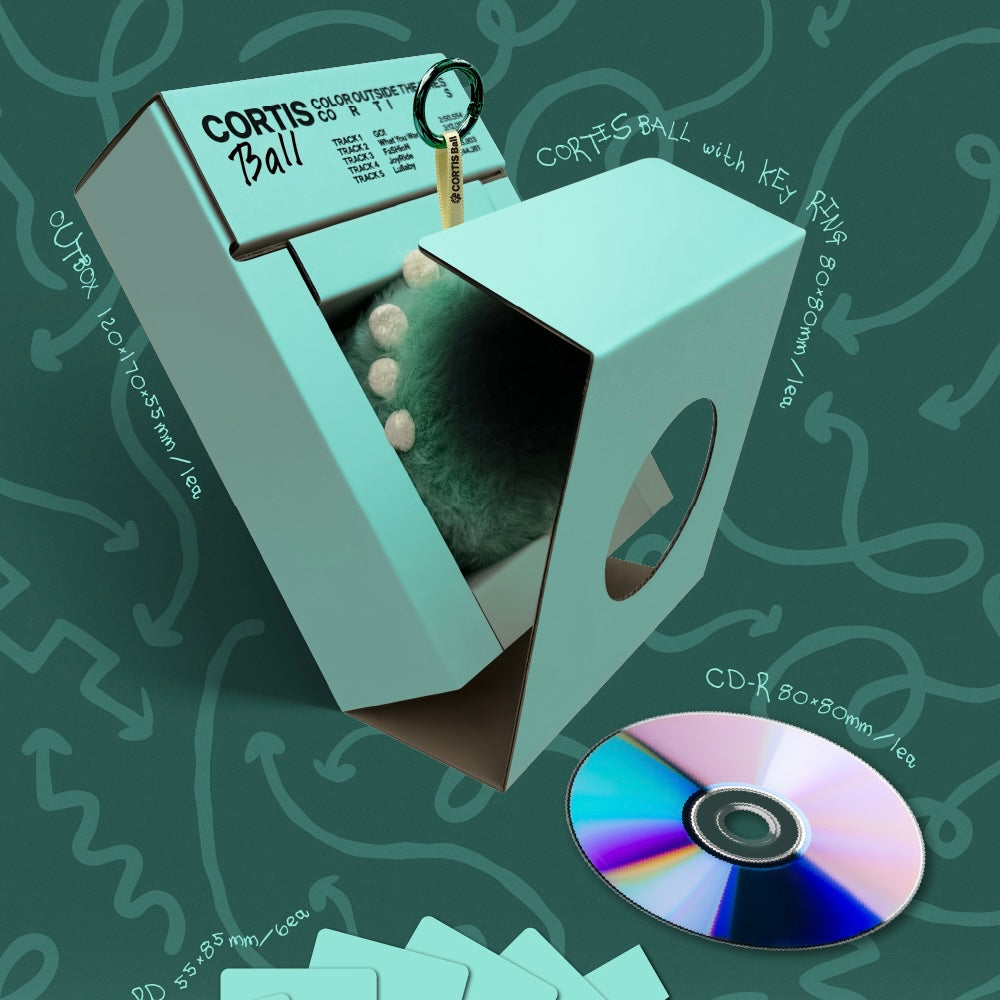 (PRE-ORDER) CORTIS - THE 1ST EP [COLOR OUTSIDE THE LINES] (CORTIS BALL VER.) - LightUpK