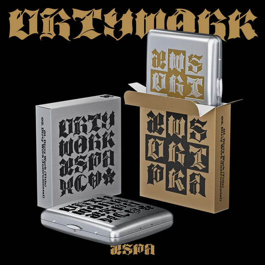 AESPA - SINGLE [DIRTY WORK] (DIRTY CASE VER.) (2 VERSIONS) - LightUpK