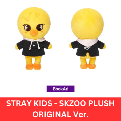 (PRE-ORDER) STRAY KIDS - SKZOO PLUSH ORIGINAL Ver. - SKZOO EVERYWHERE ALL AROUND THE WORLD (8 VERSIONS) - LightUpK
