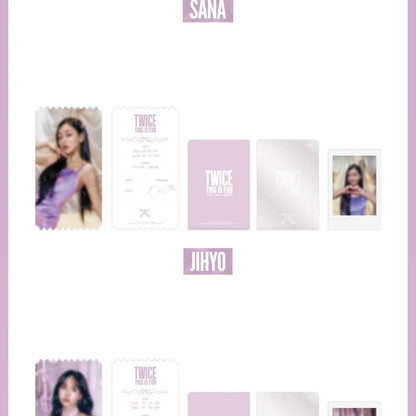 (PRE-ORDER) TWICE - TWICE <THIS IS FOR> WORLD TOUR IN INCHEON MD - SPECIAL TICKET SET (9 VERSIONS) - LightUpK