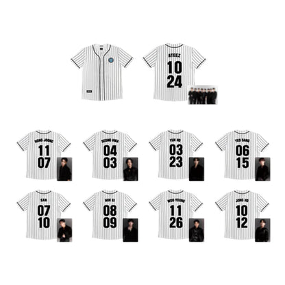 ATEEZ - ATEEZ TOWARDS THE LIGHT 2024 WORLD TOUR OFFICIAL MD_Baseball Jersey