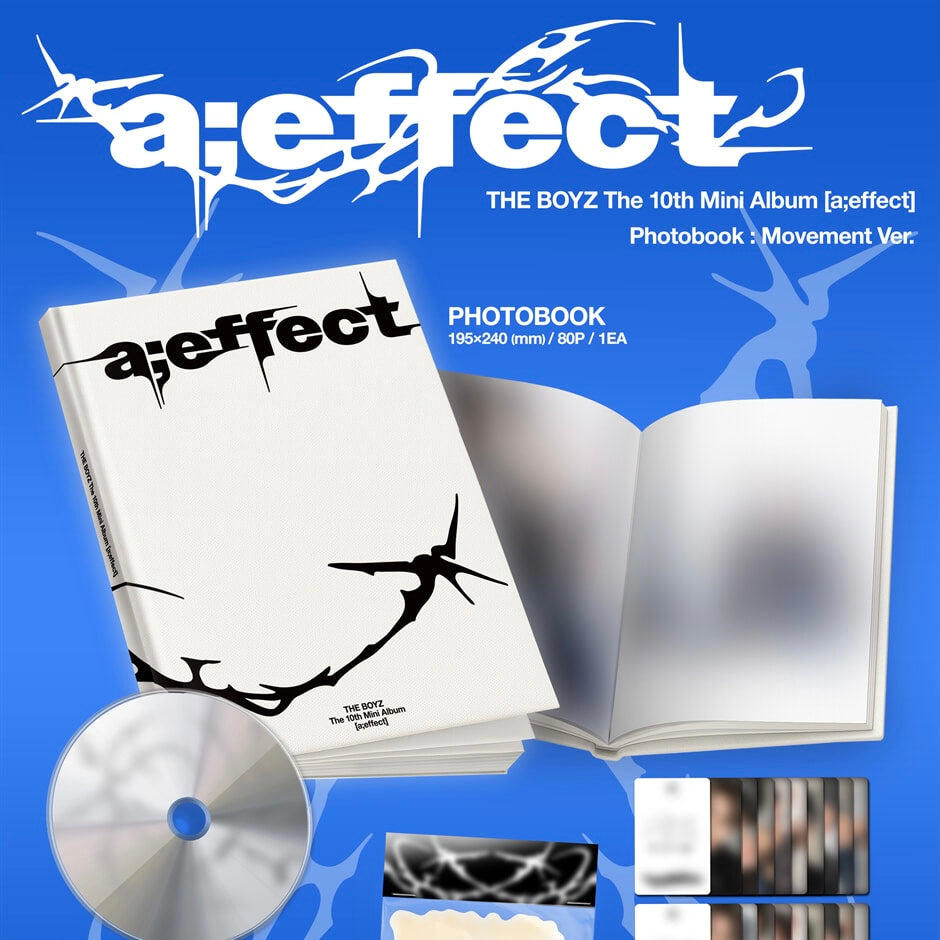 THE BOYZ - THE 10TH MINI ALBUM [A;EFFECT] (2 VERSIONS) - LightUpK
