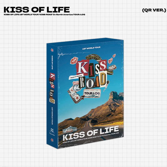 (PRE-ORDER) KISS OF LIFE - 1ST WORLD TOUR [KISS ROAD] IN NORTH AMERICA TOUR-LOG - LightUpK