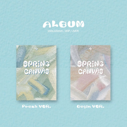 SEVENUS - 1ER MINI ALBUM [CANVAS DE PRINTEMPS] (2 VERSIONS)