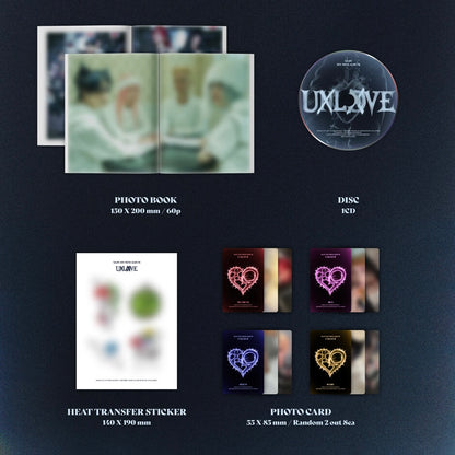 (PRE-ORDER) XLOV - 1ST MINI ALBUM [UXLXVE] (2 VERSIONS) RANDOM - LightUpK