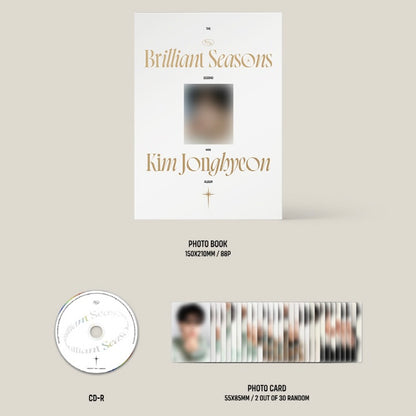 KIM JONG HYEON - 2ND MINI ALBUM [BRILLIANT SEASONS]