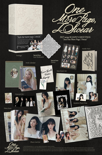 (PRE-ORDER) AESPA - 2027 SEASON'S GREETINGS