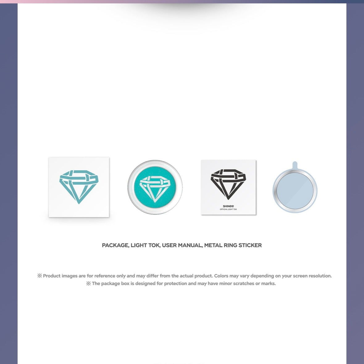 (PRE-ORDER) SHINEE - OFFICIAL LIGHT TOK - LightUpK