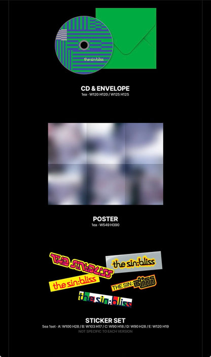 (PRE-ORDER) ENHYPEN - THE SIN: BLISS (4 VERSIONS) RANDOM