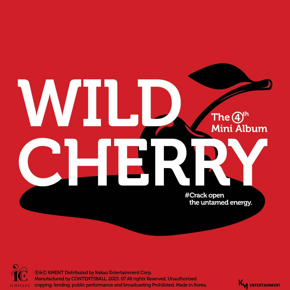 ICHILLIN' - 4TH MINI ALBUM [WILD CHERRY] - LightUpK