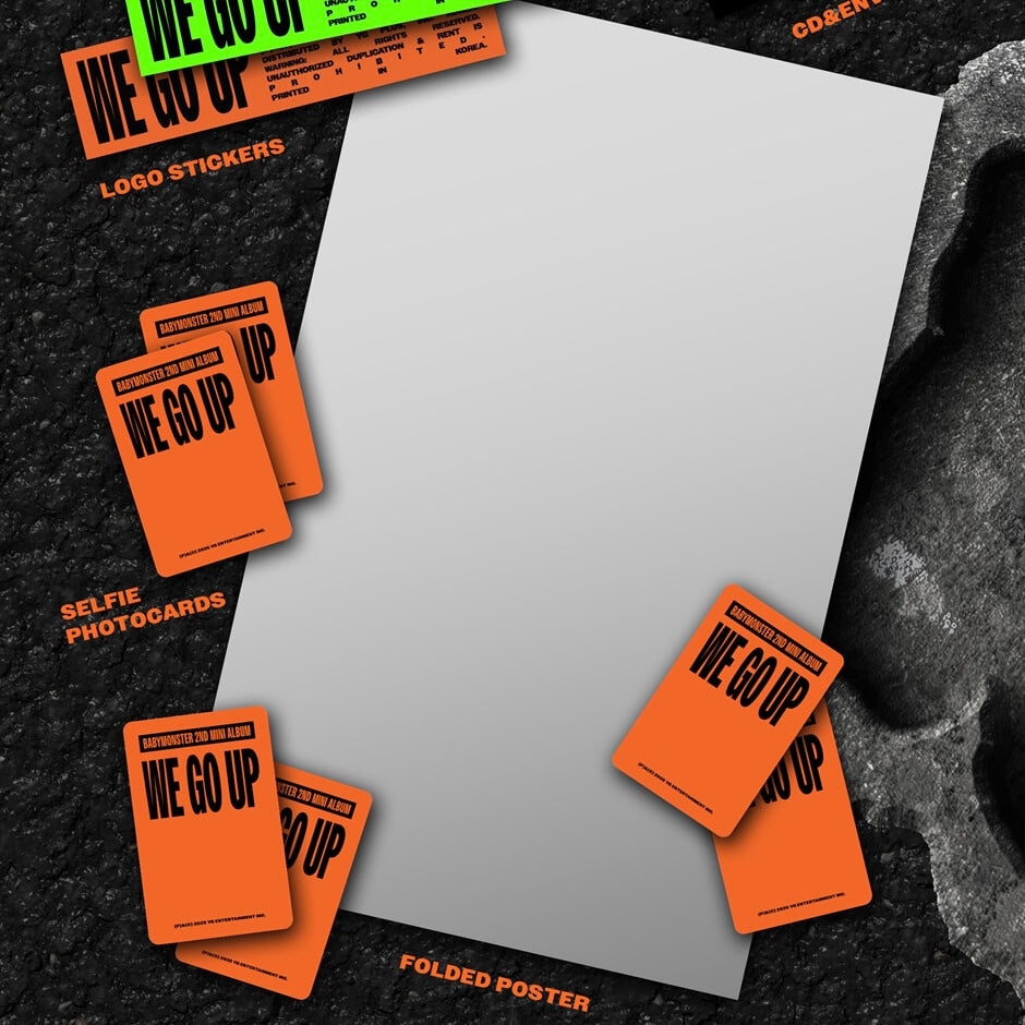 (PRE-ORDER) BABYMONSTER - WE GO UP (3 VERSIONS) - LightUpK