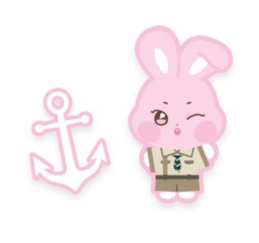 (PRE-ORDER) ATEEZ X ANITEEZ [ANITEEZ IN TREASURE] MD - 02 STITCH WAPPEN SET (8 VERSIONS) - LightUpK