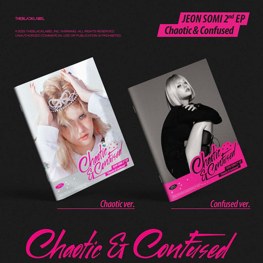 JEON SOMI - 2ND EP ALBUM [CHAOTIC & CONFUSED] (2 VERSIONS) - LightUpK