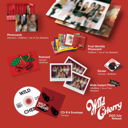 ICHILLIN' - 4TH MINI ALBUM [WILD CHERRY] - LightUpK