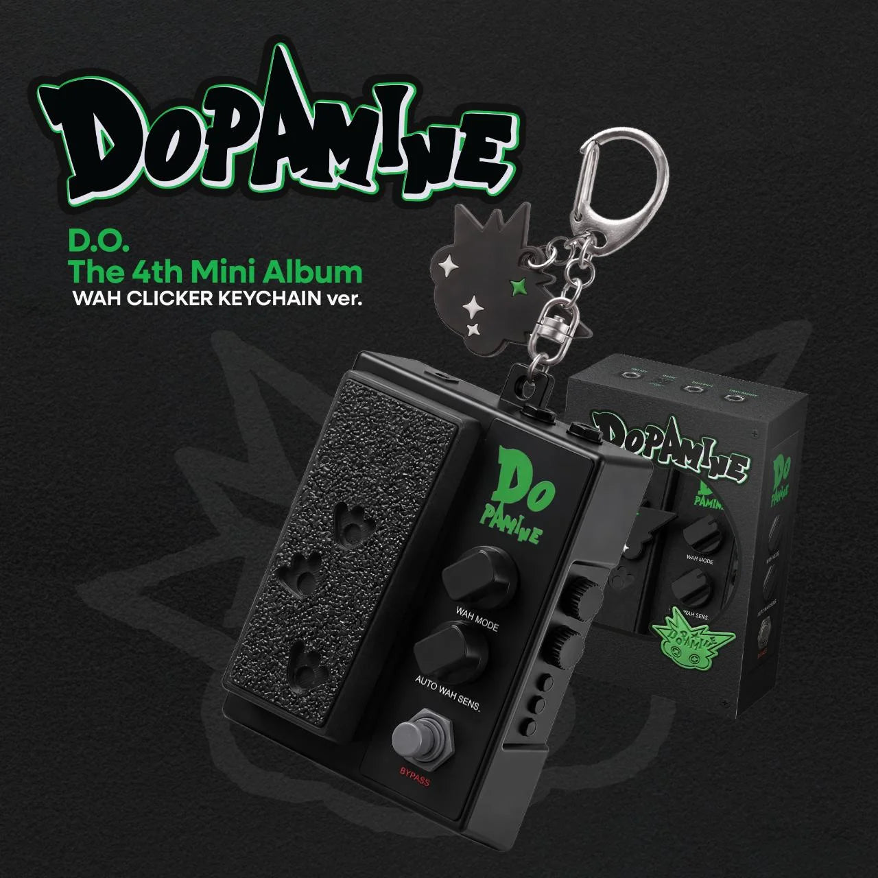 (PRE-ORDER) D.O. - 4TH MINI ALBUM [DOPAMINE] (WAH CLICKER KEYCHAIN VER.)