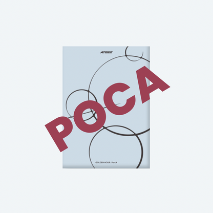 ATEEZ - GOLDEN HOUR : PART.4 POCAALBUM (3 VERSIONS) - LightUpK