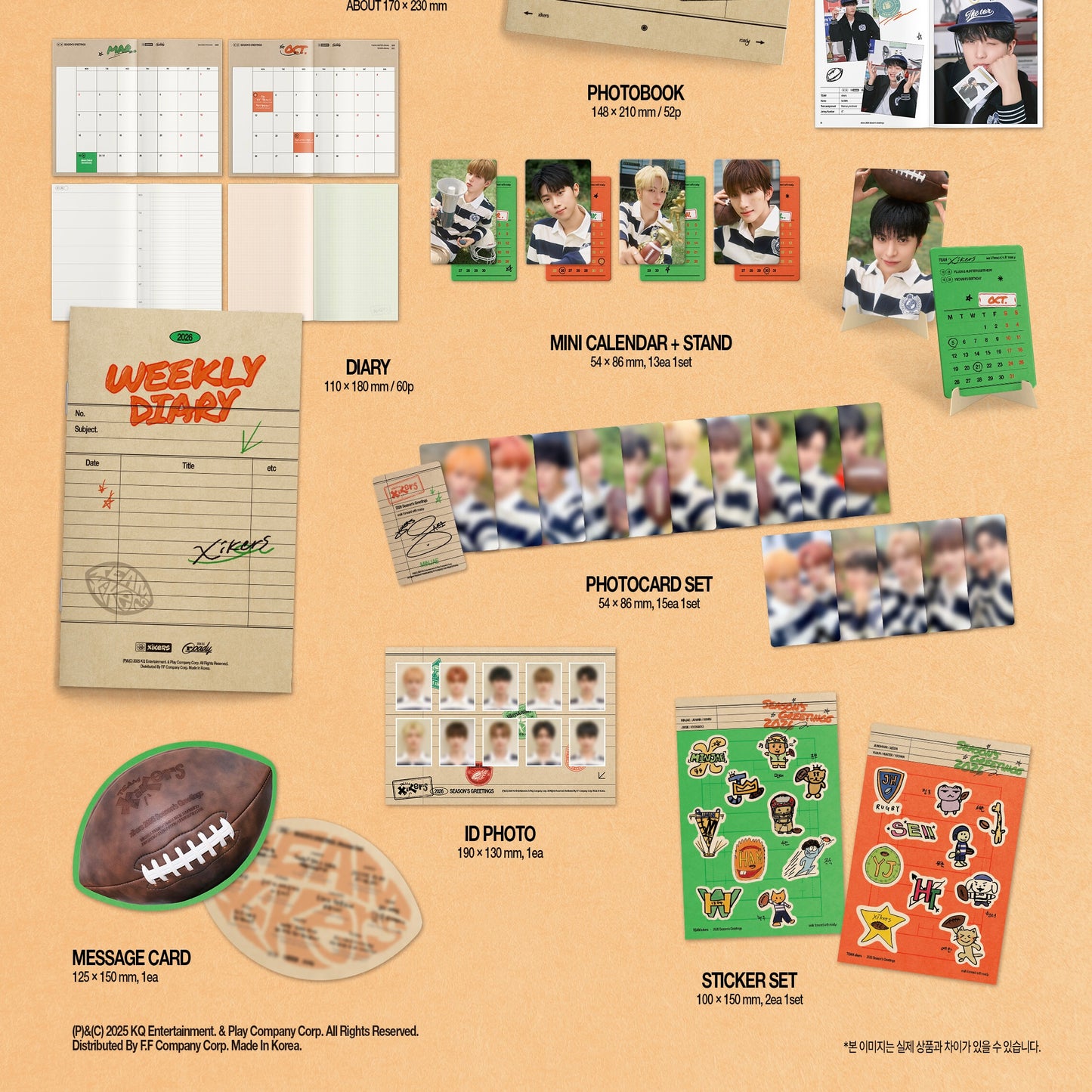 (PRE-ORDER) XIKERS - 2026 SEASON'S GREETINGS