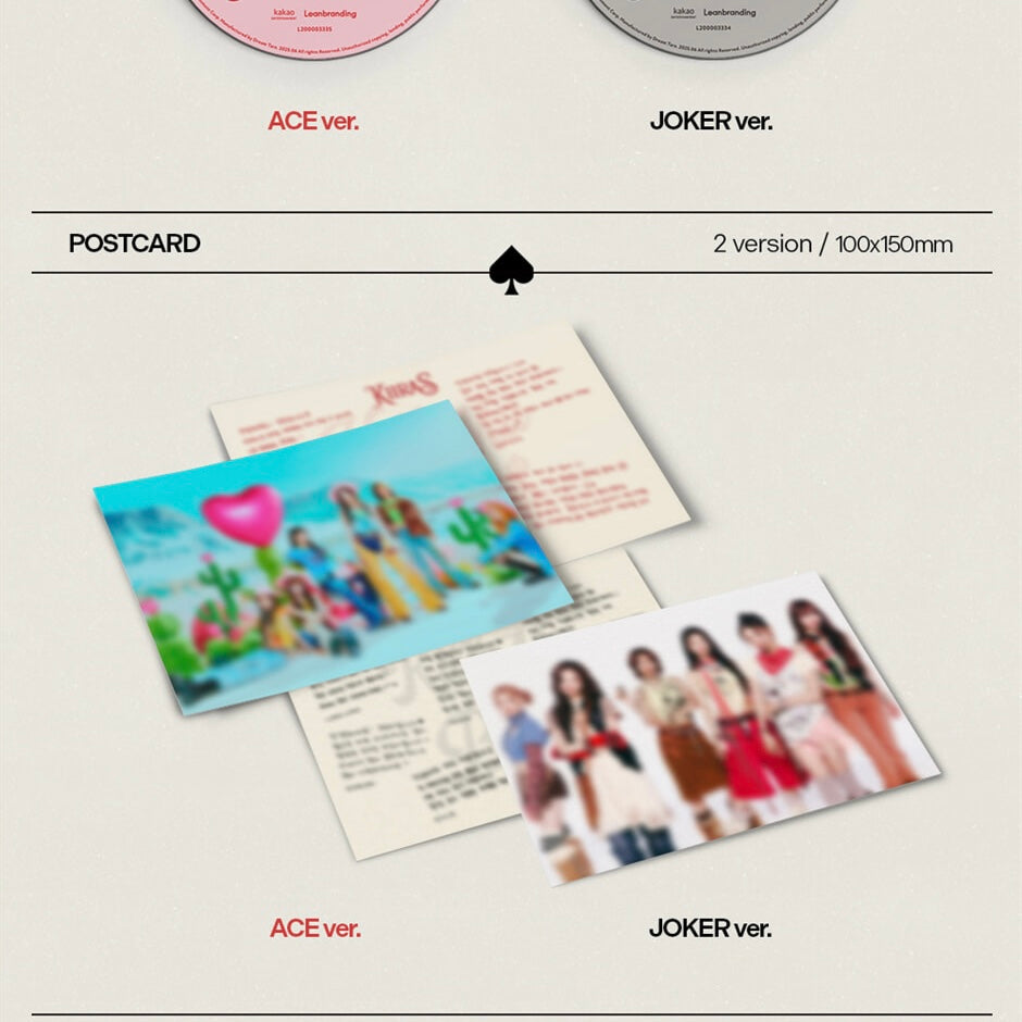 KIIRAS - 1ST MINI ALBUM [KILL MA BO$$] (2 VERSIONS) - LightUpK