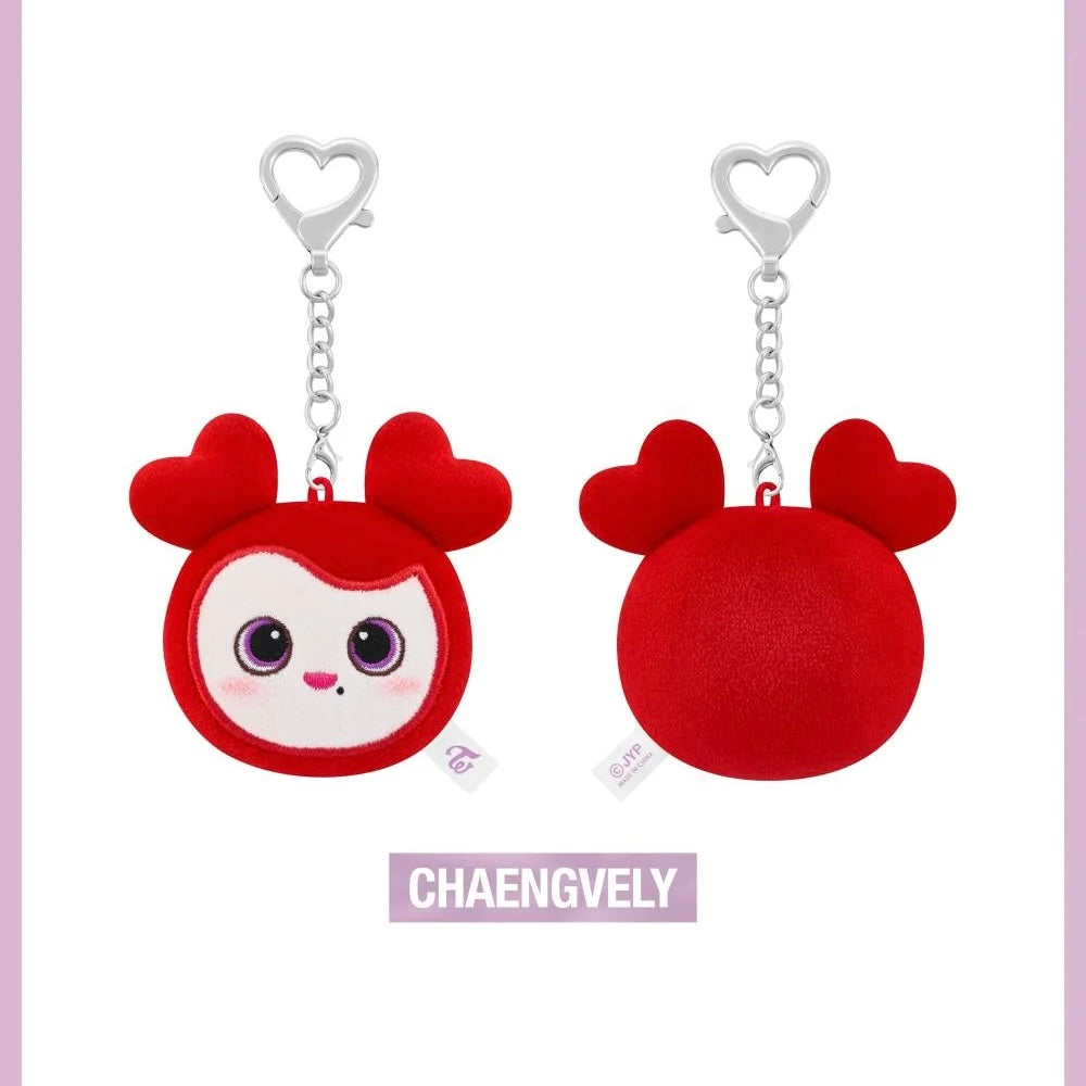 (PRE-ORDER) TWICE - TWICE <THIS IS FOR> WORLD TOUR IN INCHEON MD - LOVELY FAVE KEYRING (9 VERSIONS) - LightUpK